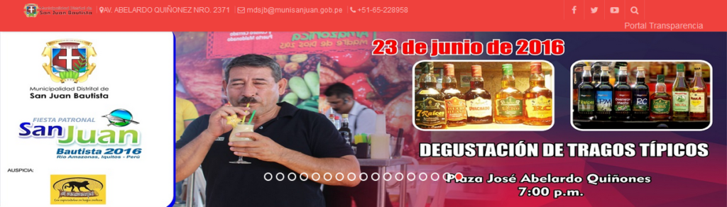 Degustacion de tragos tipicos - http://www.munisanjuan.gob.pe