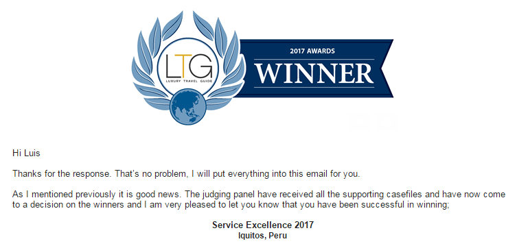 LTG Service Excellence 2017