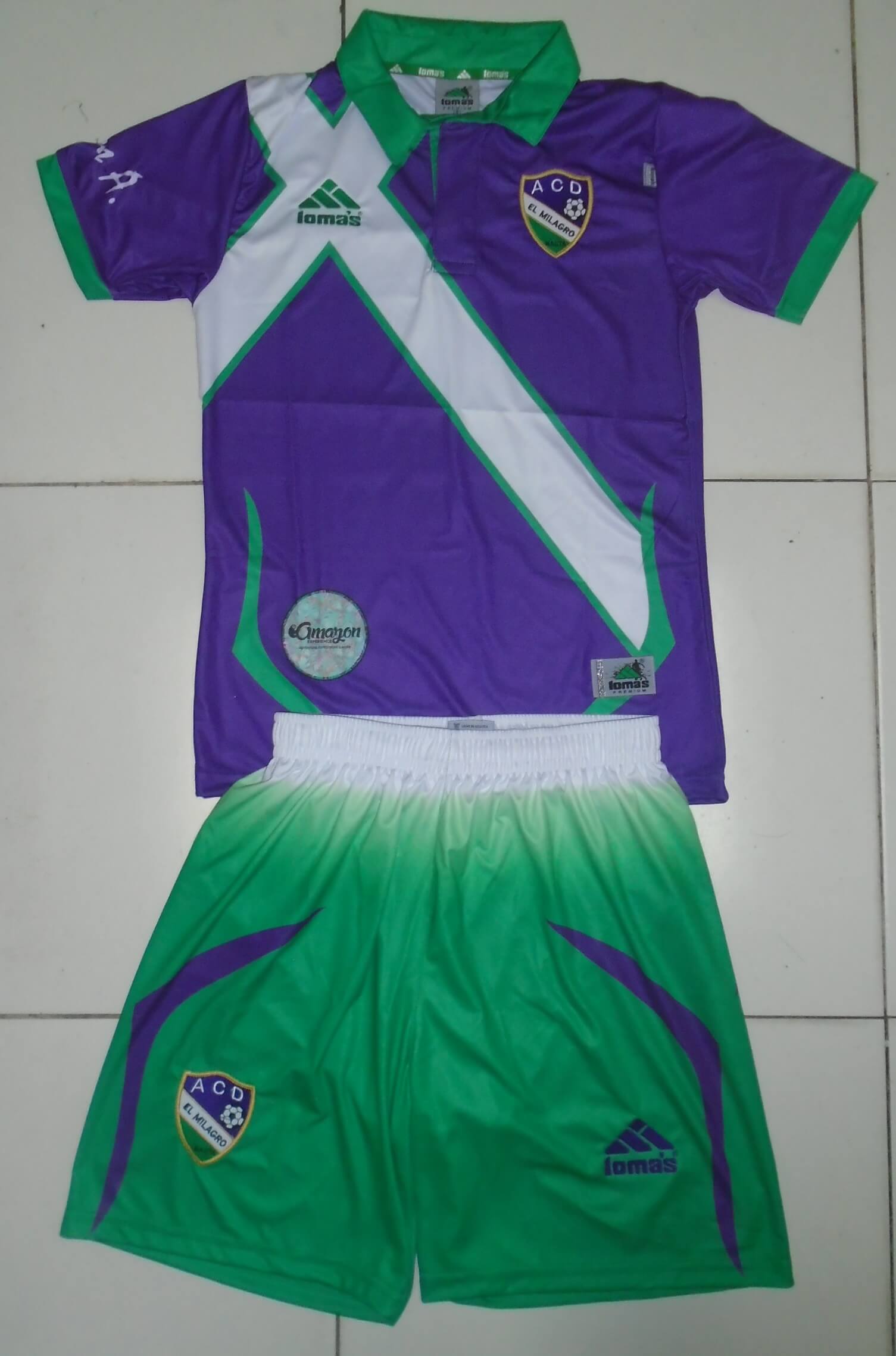 Socce Uniform for ADC El Milagro. Nauta, Peru