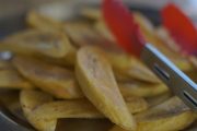 Fried banana, typical Amazon food