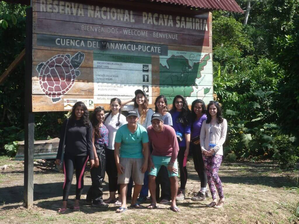 Pacaya Samiria National park entrance