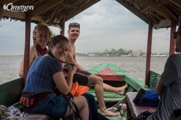 Amazon river tour in Iquitos Peru