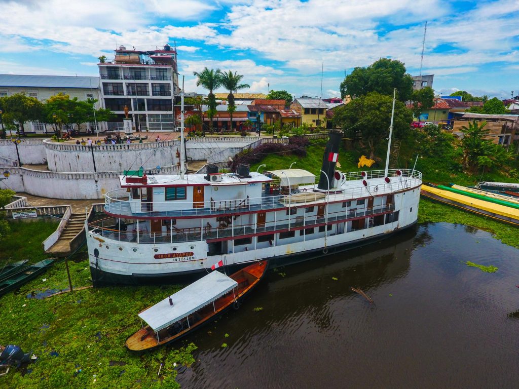 A Boat Museum in Iquitos Peru